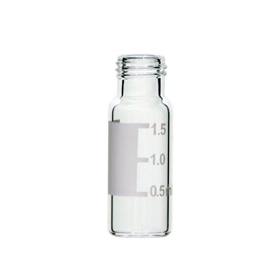 Vial-DAC ND9 Screw Neck 1,5ml Şeffaf Vial  100 Adet/Paket