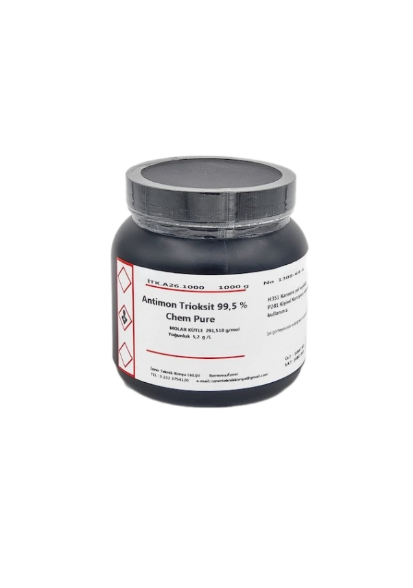 Antimon Trioksit 99,5 % Chem Pure (1kg)