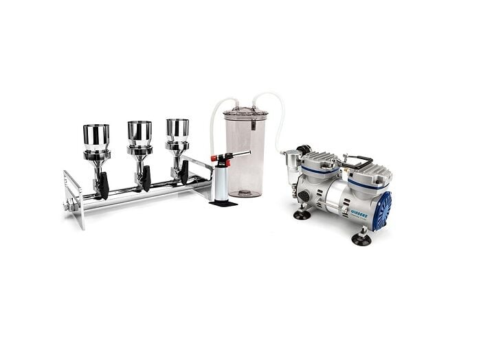 Filtrasyon sistemi-Wiggens BioVac330B Çok Konumlu 3 lü