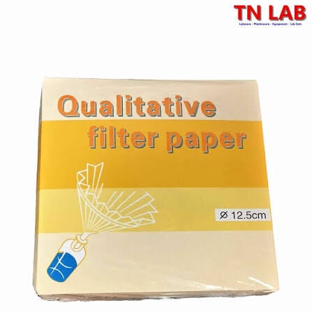 Filtre kağıdı.Kalitatif.125 mm.Siyah bant-Hızlı süzme-12.5 cm