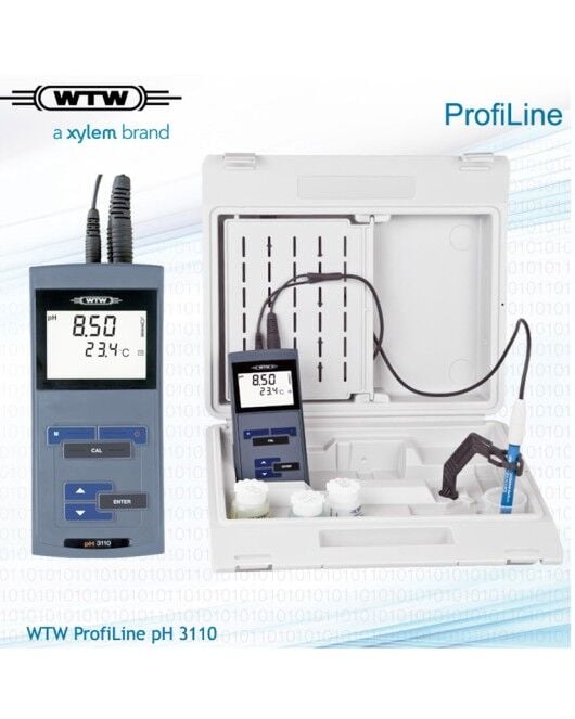 PH Metre-WTW pH 3110 Set 2 Portatif Çantalı pH Metre